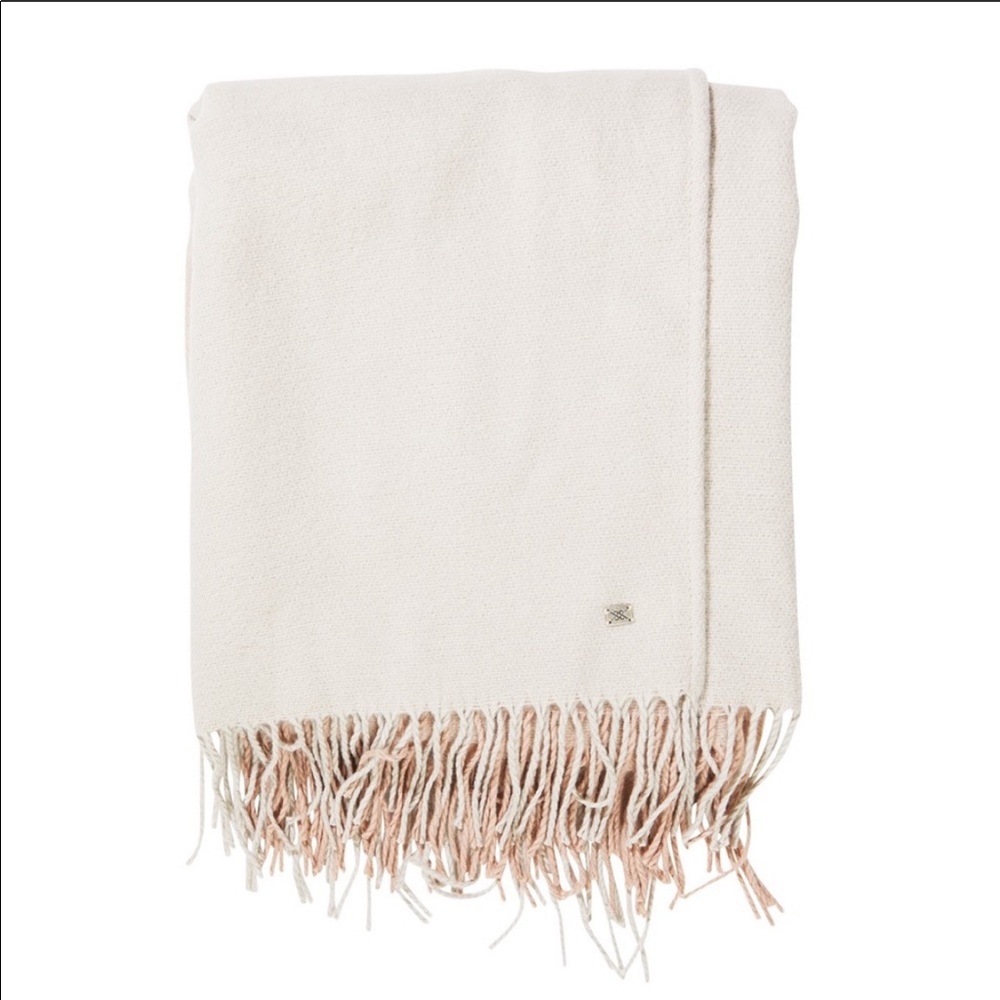 SOLD Soia & Kyo | Woven Scarfigan Fringe in Quartz - Picture 6 of 10